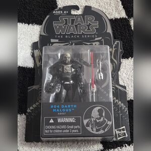 Star Wars # 04 Darth Malgus The Black Series figure in box